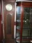 Oak Junghans tall case clock