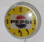 1950's Bubble Glass Pepsi Clock