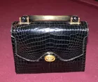 Gucci crocodile hand bag pursse