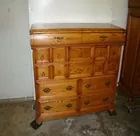SUPER OAK DRESSER & HI BOY
