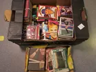 Box of old Sports Cards
