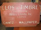 Bar Harbor, Me. clothing sign