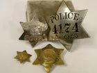 Antique Pieplate Chicago Police Badges
