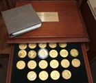 Franklin Mint gold overlay on sterling