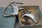 Hand & leg irons with box