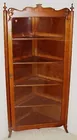 Antique Oak Corner Cupboard  Braun & Helmer