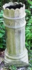 English Chimney Pot with Crown Top  Braun & Helmer
