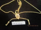 Gold Slide Chain Neclace