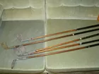 WOODEN SHANK GOLF CLUBS