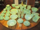 Group of Jadite Dishes
