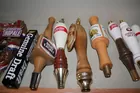 Lot beer taps