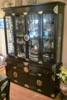 2 piece china hutch