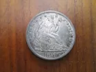 1857 Seated Dollar