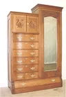 Q S OAK WARDROBE