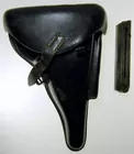 P.09 Luger Leather Holster and Mag