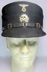 WWII German Allgemeine SS Kepi Cap