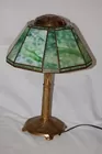 Signed Tiffany Studios Zodiac Lamp
