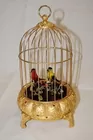 Antique Animated Duel Songbird Music Box