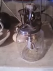 glass butter churn