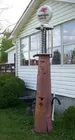 VINTAGE MOBIL GAS PUMP