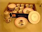 Kewpie tea set