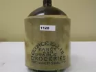 Jug, Clark Bros. Pottery Works Cannelton, Ind. 