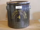 Cannelton Crock, marked, 4 Gal