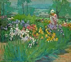 Ada W. Shulz-Beautiful Flower Garden-Record Price!