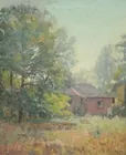 T.C. Steele--Selma at House of the Singing Winds