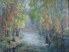 J. W. Hardrick--White River Scene-Record Price!