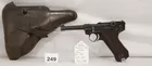 1937 Mauser Production S/42 Luger Pistol, 9 MM