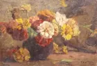 Nice Small T.C. Steele Floral Still Life
