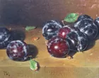 Frederik Ebbesen Grue Still Life--Plums