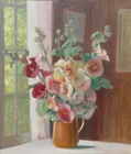 Genevieve Goth Graf Floral Still Life-Record Price