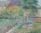 Hallie Prow Flower Garden--Record Auction Price!