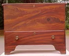 Maine Paint Decorated Blanket Chest