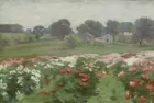 Ada Shulz Rose Garden Painting