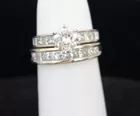 2.50ct diamond wedding set