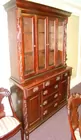 MAHOGANY BREAKFRONT TO  D R SUITE