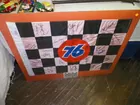 nascar signed flag