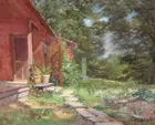 T.C. Steele-House of the Singing Winds-Side Porch