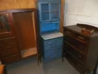 Blue Kitchen Cabinet 
