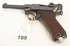 German Erfurt Luger P-08, 9 mm