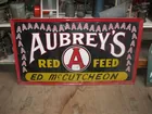 Aubreys Feed sign