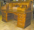 Super 64 High Top S Roll Oak Desk