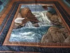 Stunning Hand Made Amish Quilt