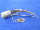 Pin-Extinct Huia Bird Beak, gold