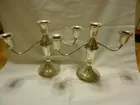 Sterling Weighted Candlebra