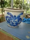 POTTERY W/ BLUE