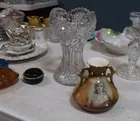 Brilliant Cut Glass Vase